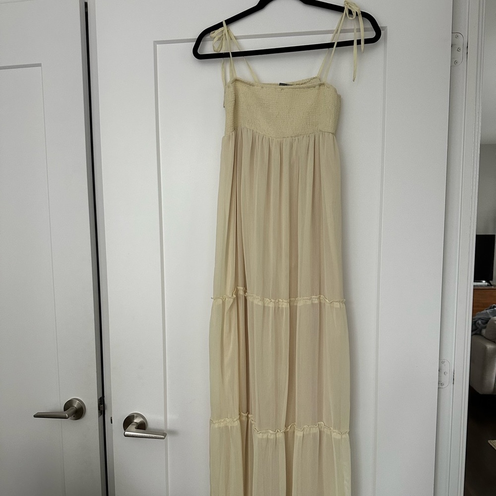 Butter Yellow Maxi Dress